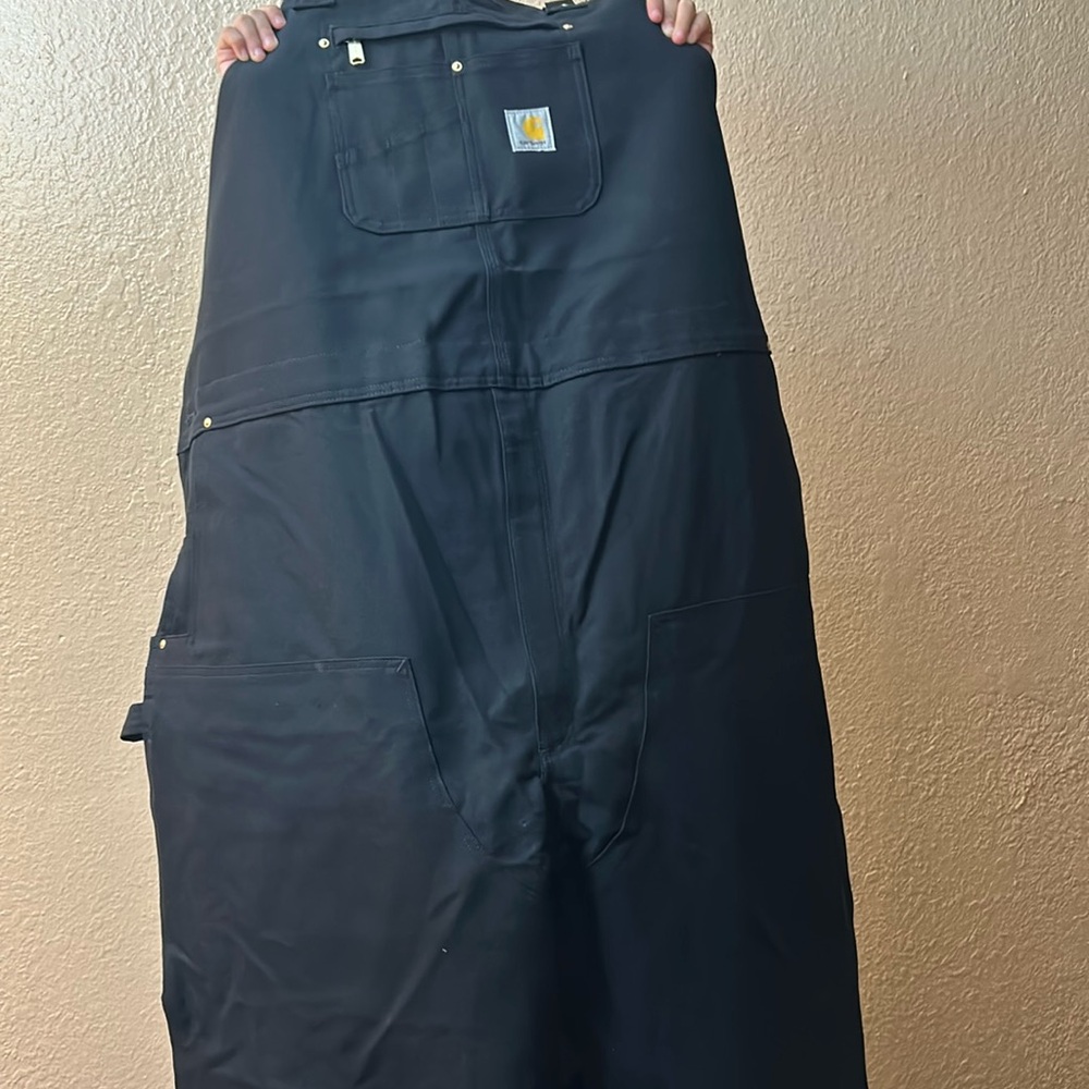 Brand new Carhartt overall size 54X32, color:Black Duck BIB OVERALL